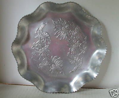 FARBER & SHLEVIN INC HANDWROUGHT BOWL # 1713 ALUMINUM  