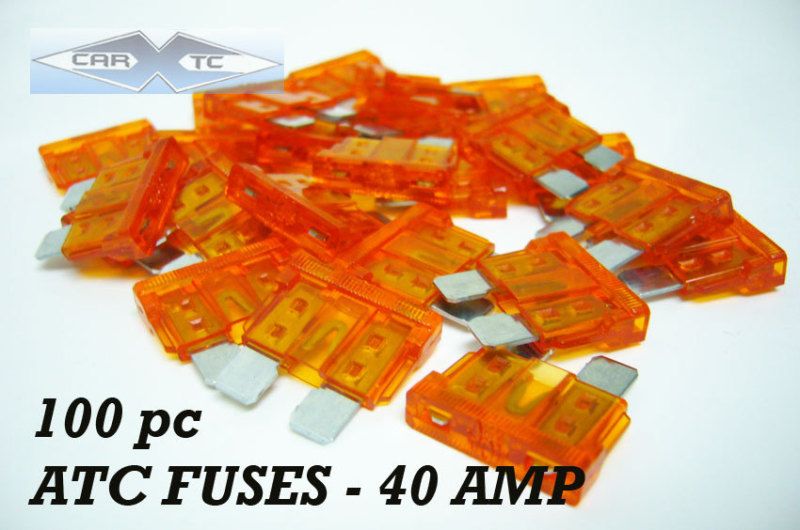 ATC / ATO BLADE FUSE 40 AMP (100pc) 40A FUSES  