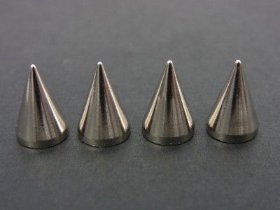 10mm Cone Screwback Spikes Dog Spike Stud 10sets High Quality Solid 