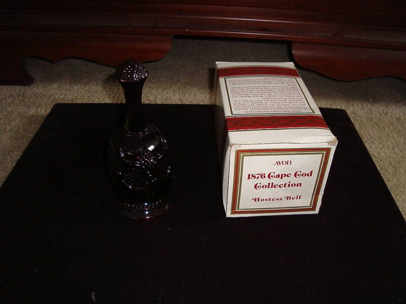 Avon 1876 Cape Cod Hostess Bell with Box  