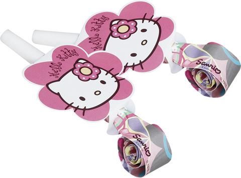 Hello Kitty Pink Stars Birthday Party Cups x 8  