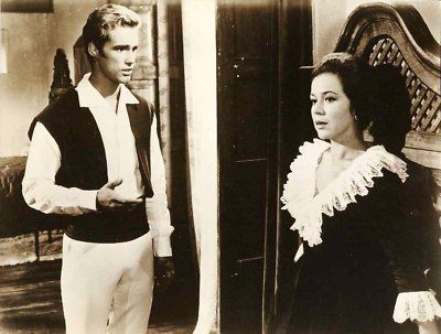 SEAN FLYNN & GISELLA MONALDI Sign of Zorro Orig. 1963  