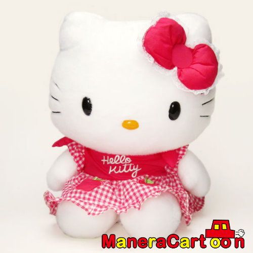 Hello Kitty 111/4 Plush Lace Ribbon Sanrio  