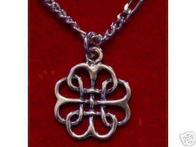 0269 Celtic Infinity Knot Silver Pendant Charm Jewelry  