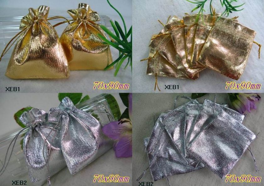   friendly pollution free organza wedding favour jewelery gift bags
