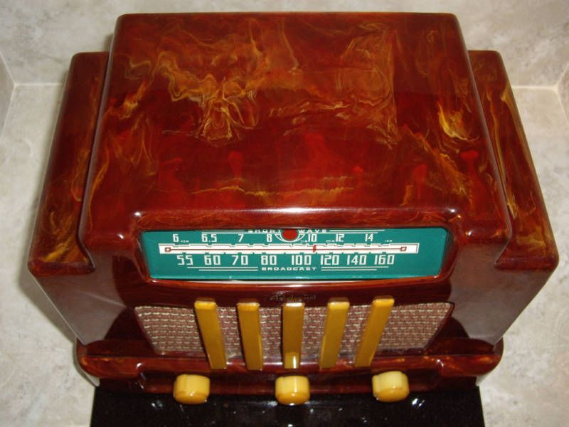 Antique Radio Art Deco Vintage Radio Antique Furniture Tube Catalin 