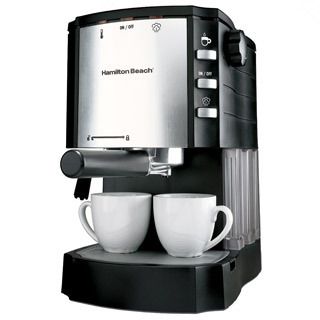 Hamilton Beach 40729 Cappuccino Plus 2 Cups Espresso Machine NEW 