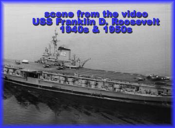 USS Franklin D. Roosevelt CVB 4 aircraft carrier Navy   