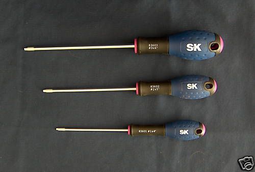 SK EXPERT 2 HAND TOOLS SQUARE SCREWDRIVER 3 SET  